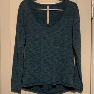 Lululemon Athletica Teal Long Sleeve Top, Size 8
Good Condition
